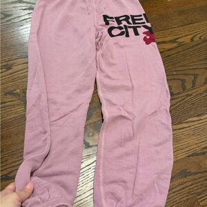Freecity Pink Track Pants